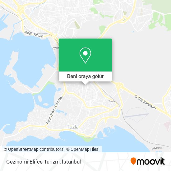 Gezinomi Elifce Turizm harita