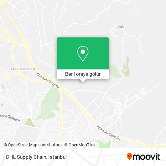 DHL Supply Chain harita