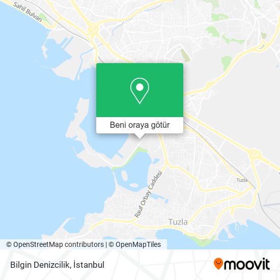 Bilgin Denizcilik harita