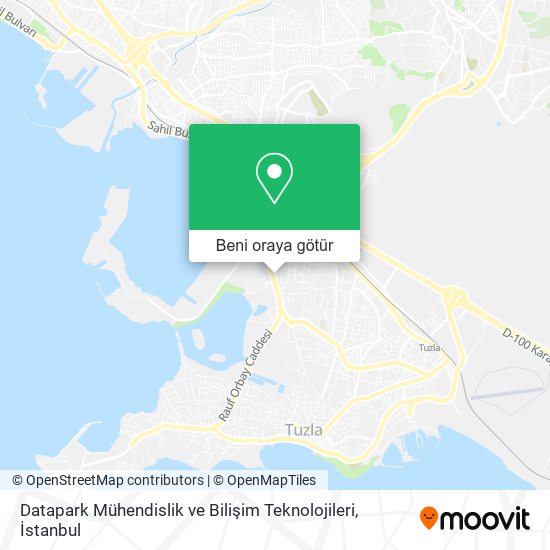 Datapark Mühendislik ve Bilişim Teknolojileri harita