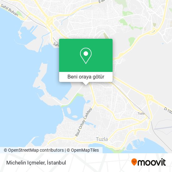 Michelin Içmeler harita