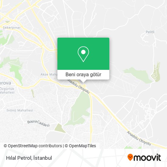 Hılal Petrol harita