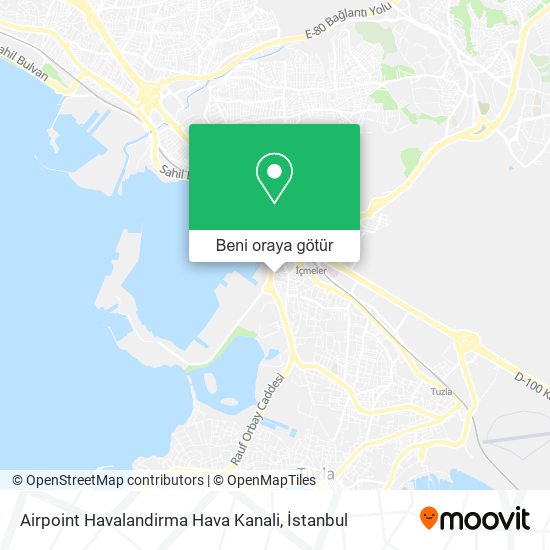 Airpoint Havalandirma Hava Kanali harita