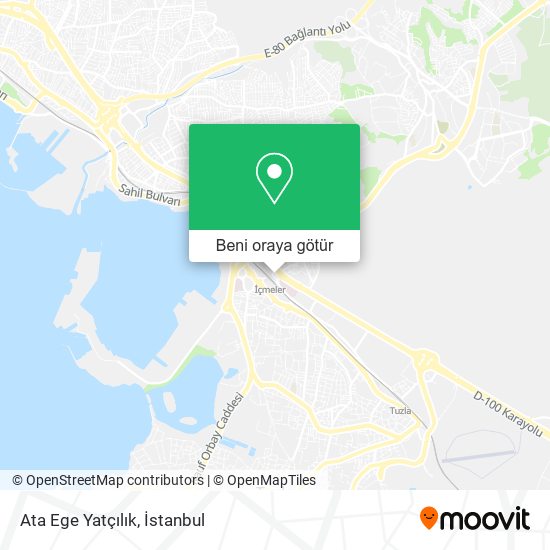 Ata Ege Yatçılık harita