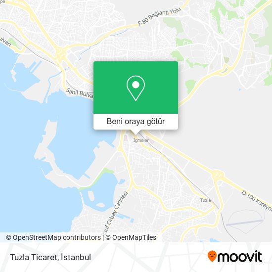 Tuzla Ticaret harita