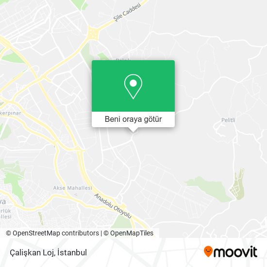 Çalişkan Loj harita