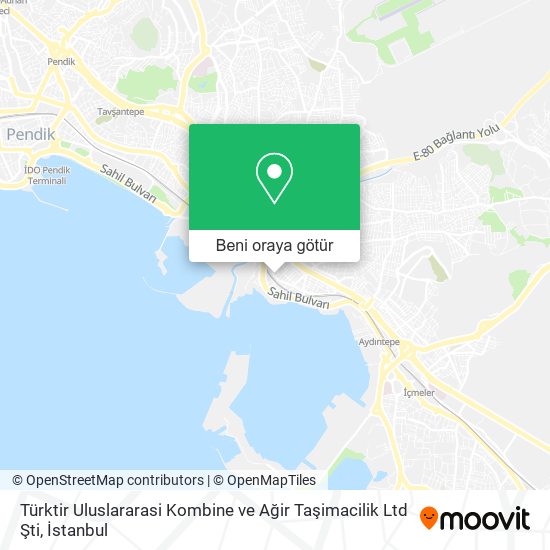 Türktir Uluslararasi Kombine ve Ağir Taşimacilik Ltd Şti harita