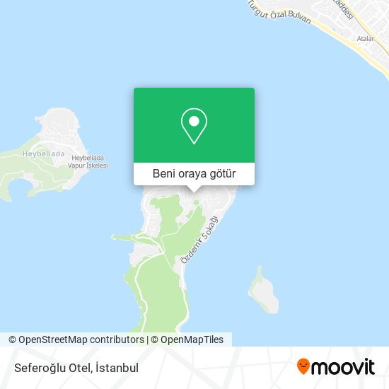 Seferoğlu Otel harita