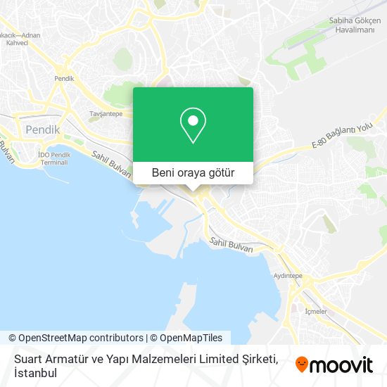 Suart Armatür ve Yapı Malzemeleri Limited Şirketi harita