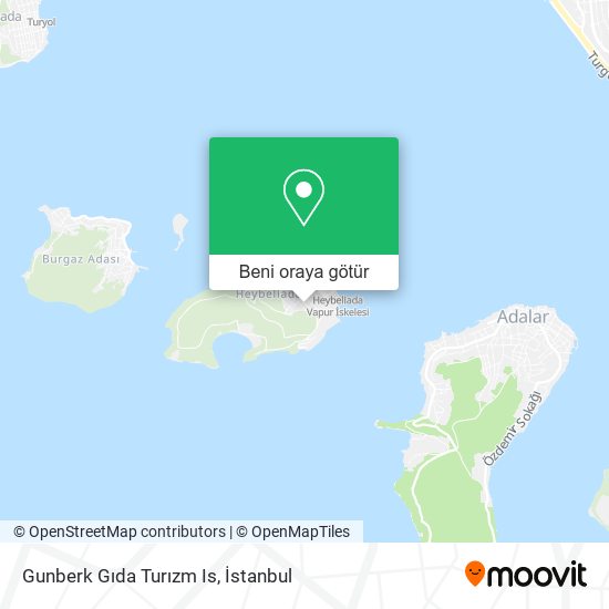 Gunberk Gıda Turızm Is harita