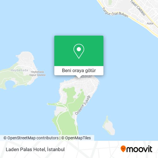 Laden Palas Hotel harita