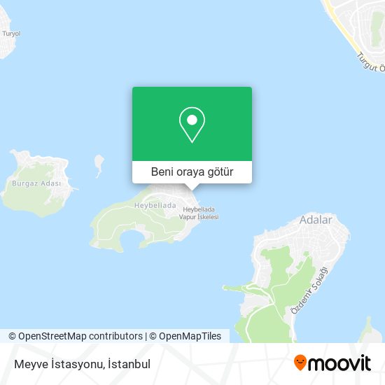 Meyve İstasyonu harita