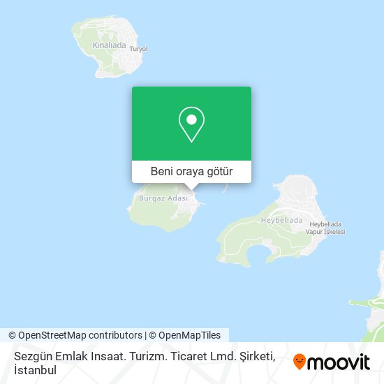 Sezgün Emlak Insaat. Turizm. Ticaret Lmd. Şirketi harita