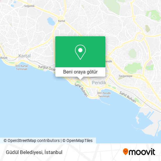 Güdül Belediyesi harita