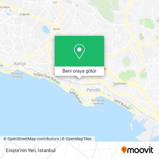 Enişte'nin Yeri harita