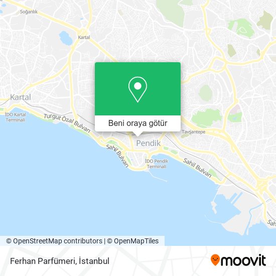 Ferhan Parfümeri harita