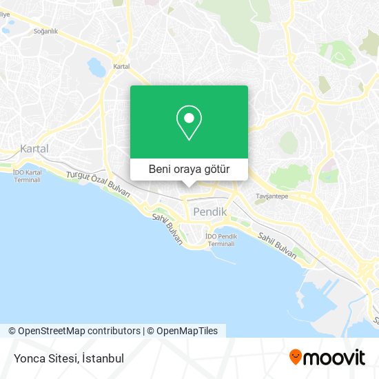 Yonca Sitesi harita
