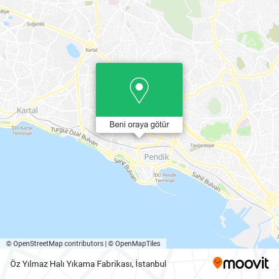 Öz Yılmaz Halı Yıkama Fabrikası harita