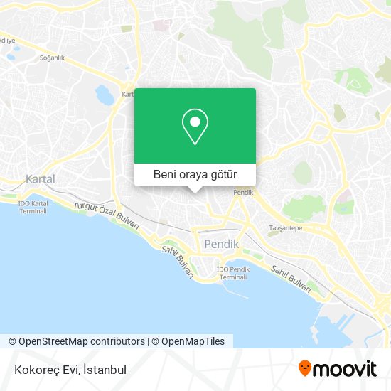 Kokoreç Evi harita