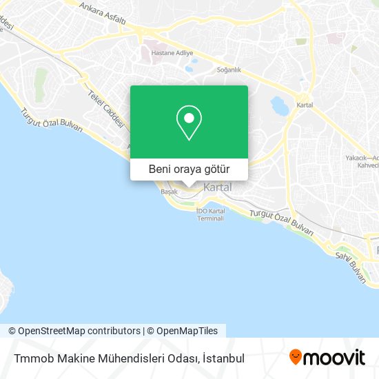 Tmmob Makine Mühendisleri Odası harita