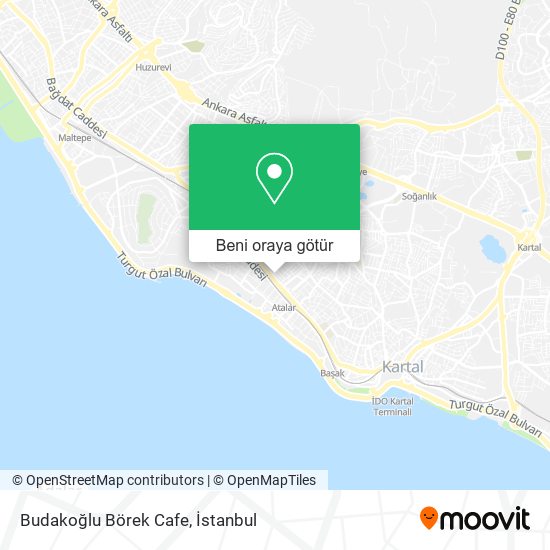 Budakoğlu Börek Cafe harita