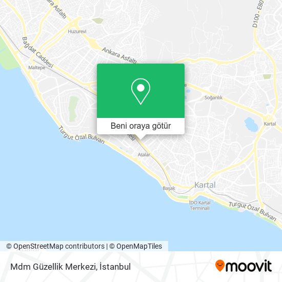 Mdm Güzellik Merkezi harita