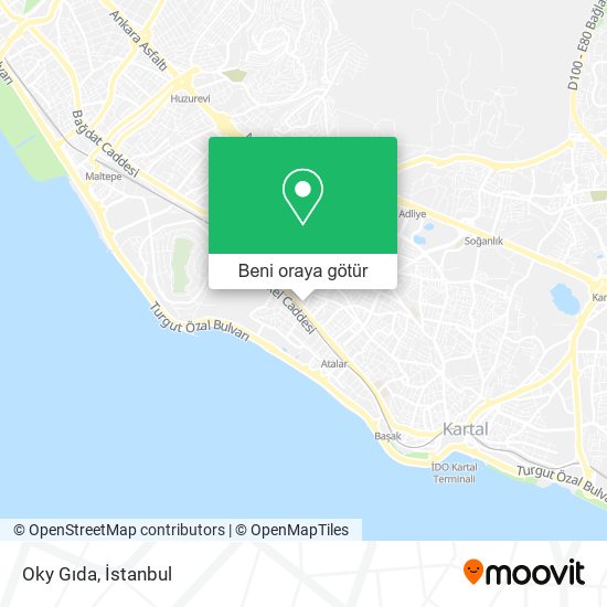 Oky Gıda harita