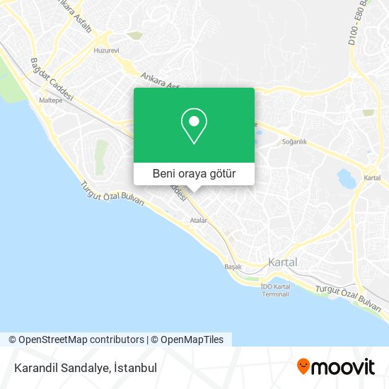 Karandil Sandalye harita