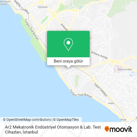 Ar2 Mekatronik Endüstriyel Otomasyon & Lab. Test Cihazları harita