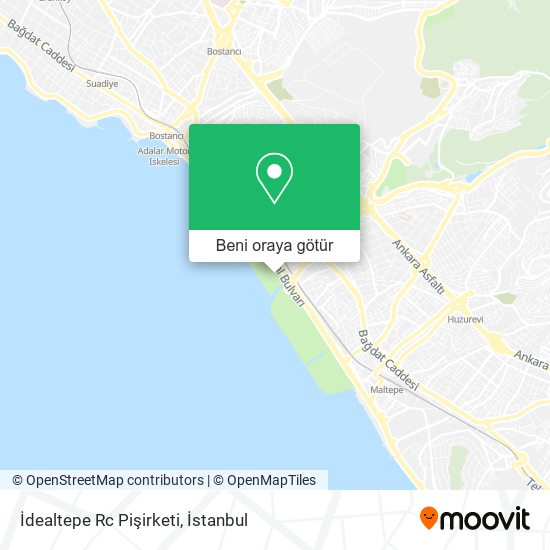 İdealtepe Rc Pişirketi harita