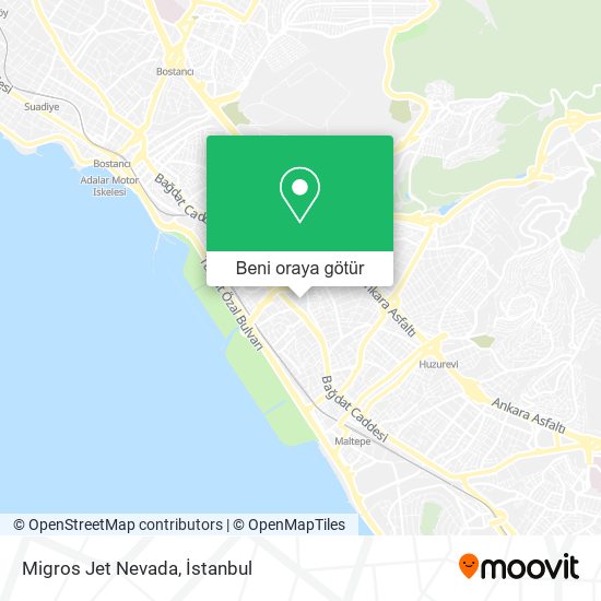 Migros Jet Nevada harita