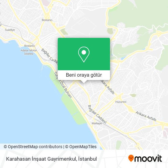 Karahasan İnşaat Gayrimenkul harita