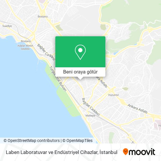 Laben Laboratuvar ve Endüstriyel Cihazlar harita