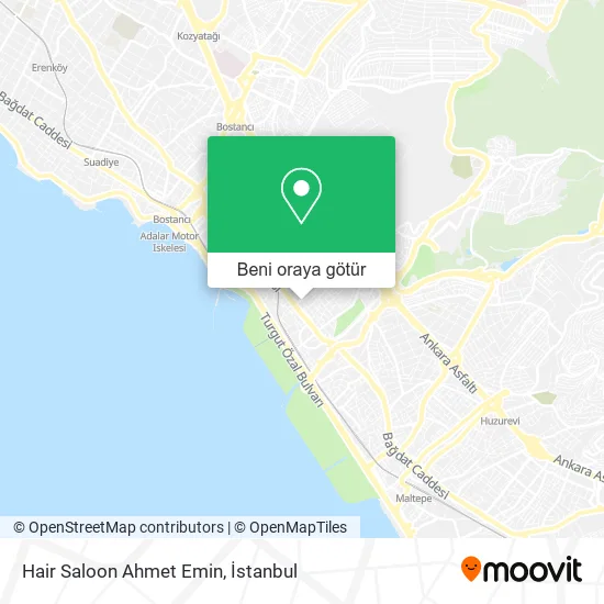 Hair Saloon Ahmet Emin harita