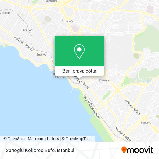 Sarıoğlu Kokoreç Büfe harita