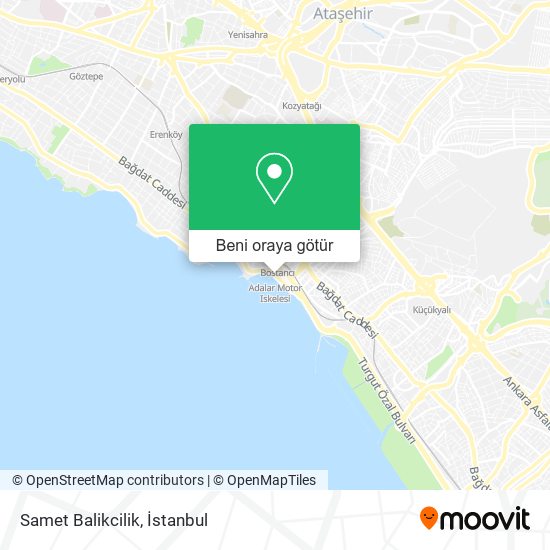 Samet Balikcilik harita