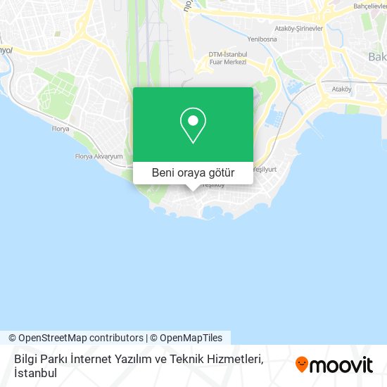 Bilgi Parkı İnternet Yazılım ve Teknik Hizmetleri harita
