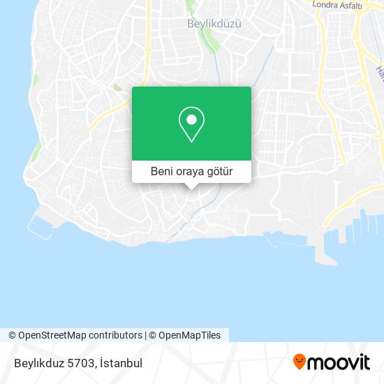 Beylıkduz 5703 harita