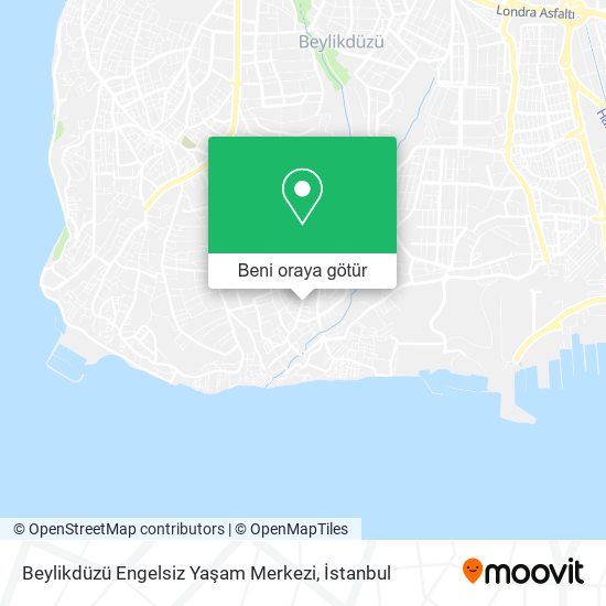 Beylikdüzü Engelsiz Yaşam Merkezi harita