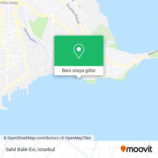 Sahil Balık Evi harita