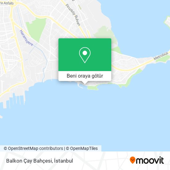 Balkon Çay Bahçesi harita