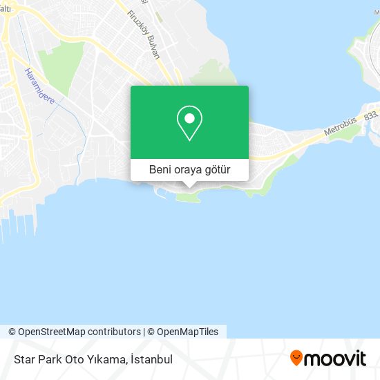 Star Park Oto Yıkama harita