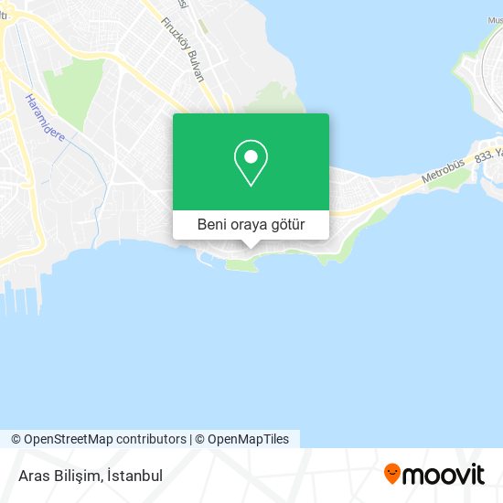 Aras Bilişim harita