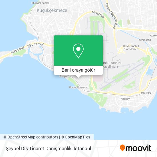 Şeybel Dış Ticaret Danışmanlık harita