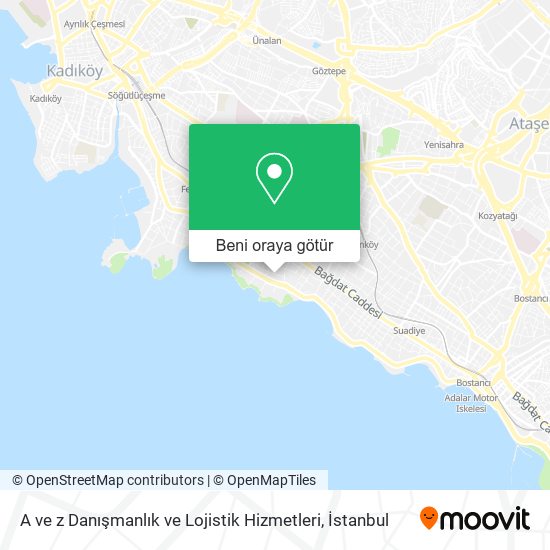 A ve z Danışmanlık ve Lojistik Hizmetleri harita