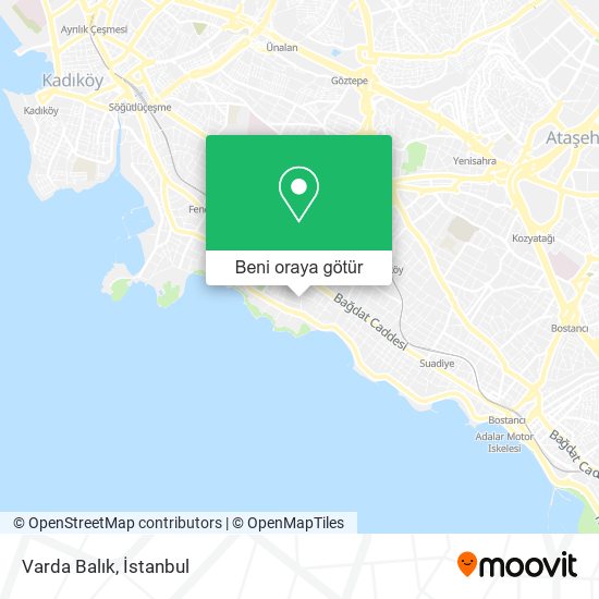 Varda Balık harita