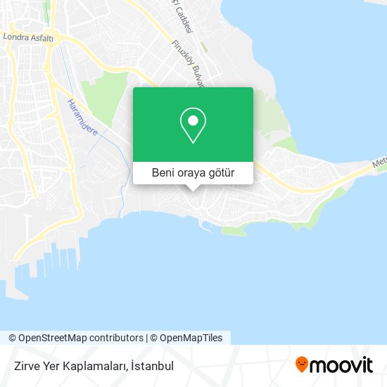 Zirve Yer Kaplamaları harita