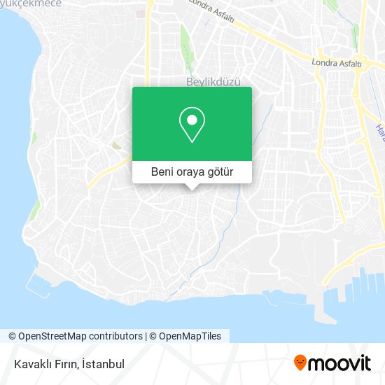 Kavaklı Fırın harita