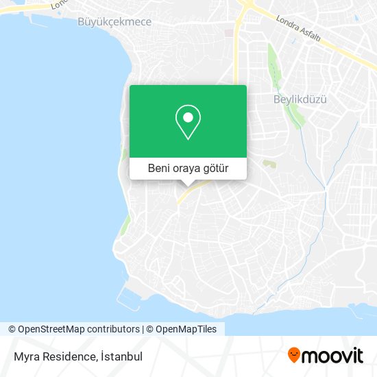 Myra Residence harita