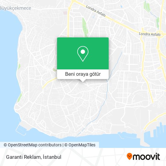 Garanti Reklam harita